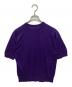 cash&barba (キャッシュ&バルバ) シーアイランドコットン ニット パープル サイズ:SIZE 0.：8000円