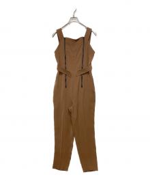 SIIILON（シーロン）の古着「Classy jump-suit/ジャンプスーツ」｜ブラウン