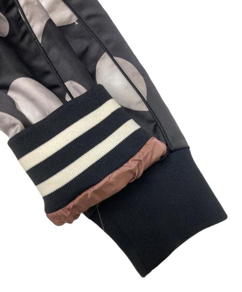 PAUL SMITH（ポールスミス）Paul Smith (ポールスミス) PRINT MA-1 BLOUSON ホワイト×ブラック サイズ:SIZE Lの古着・服飾アイテム