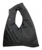 HIDAKAヒダカ）の古着「DOWN VEST BAG」｜ブラック