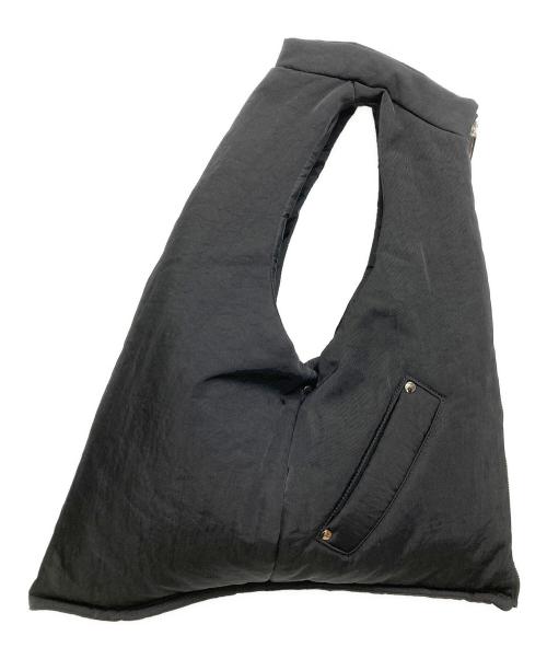 HIDAKA（ヒダカ）HIDAKA (ヒダカ) DOWN VEST BAG ブラックの古着・服飾アイテム