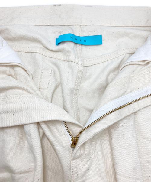 MUZE（ミューズ）MUZE (ミューズ) DARTS DENIM PANTS ベージュ サイズ:SIZE 1の古着・服飾アイテム