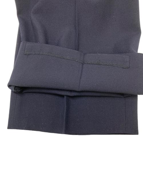 Y's for men（ワイズフォーメン）Y's for men (ワイズフォーメン) ウールギャバジン タック入り スラックス ネイビー サイズ:SIZE Mの古着・服飾アイテム