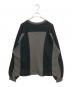 MUZE (ミューズ) STRIPE HENRY NECK WAFFLE SWEAT ブラウン×ブラック サイズ:SIZE 1：8000円