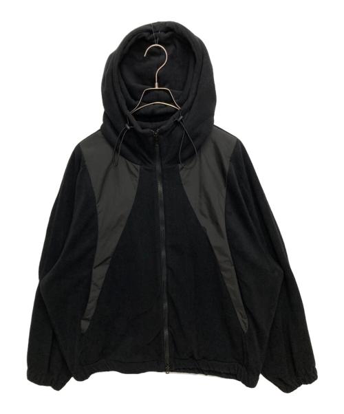 MUZE（ミューズ）MUZE (ミューズ) HOODED FLEECE BLOUSON ブラック サイズ:SIZE 2の古着・服飾アイテム