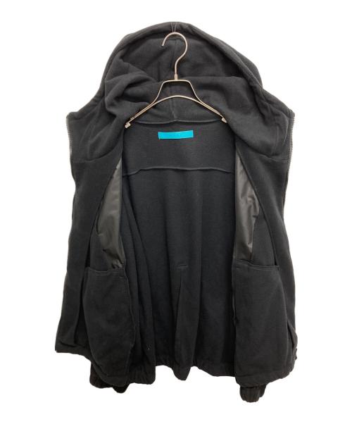 MUZE（ミューズ）MUZE (ミューズ) HOODED FLEECE BLOUSON ブラック サイズ:SIZE 2の古着・服飾アイテム