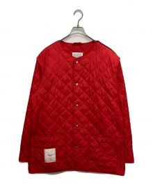 Maison Margiela（メゾンマルジェラ）の古着「RECYCLEDキルティングジャケット」｜レッド