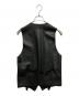 Maison Margiela (メゾンマルジェラ) REPLICAレザーベスト ブラック サイズ:SIZE 44：66000円