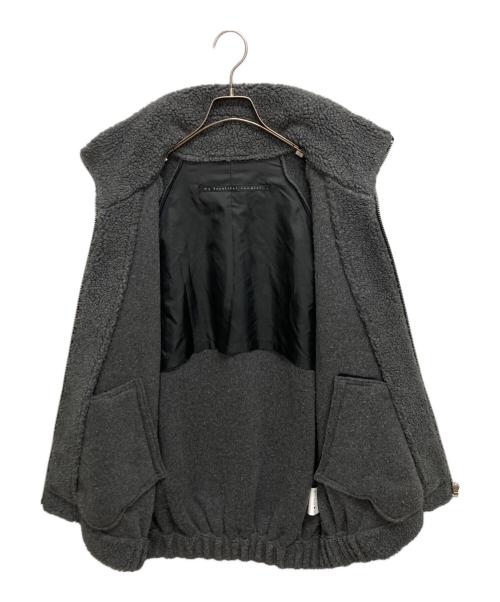 My Beautiful Landlet（マイビューティフルランドレット）My Beautiful Landlet (マイビューティフルランドレット) VINTAGE SHEEP BOA ZIP BLOUSON グレー サイズ:SIZE 1の古着・服飾アイテム