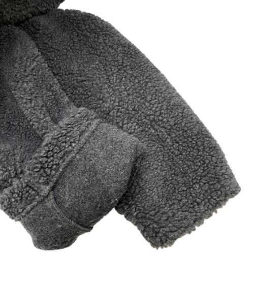 My Beautiful Landlet（マイビューティフルランドレット）My Beautiful Landlet (マイビューティフルランドレット) VINTAGE SHEEP BOA ZIP BLOUSON グレー サイズ:SIZE 1の古着・服飾アイテム