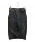 HYKE（ハイク）の古着「DENIM MIDI SKIRT」｜ブラック