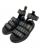Dr.Martensドクターマーチン）の古着「クラリッサスタッズベルトサンダル」｜ブラック