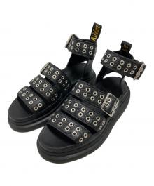 Dr.Martens（ドクターマーチン）の古着「クラリッサスタッズベルトサンダル」｜ブラック