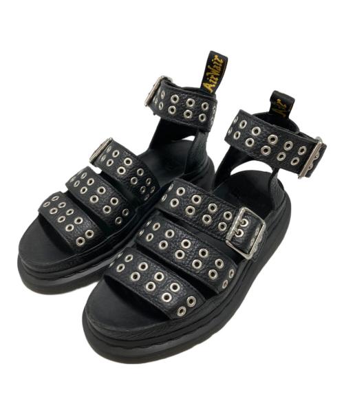 Dr.Martens（ドクターマーチン）Dr.Martens (ドクターマーチン) クラリッサスタッズベルトサンダル ブラック サイズ:SIZE UK3の古着・服飾アイテム