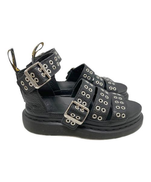 Dr.Martens（ドクターマーチン）Dr.Martens (ドクターマーチン) クラリッサスタッズベルトサンダル ブラック サイズ:SIZE UK3の古着・服飾アイテム