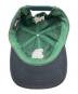 中古・古着 stussy (ステューシー) 刺繍ロゴキャップ ブラック×グリーン サイズ:FREE：6000円