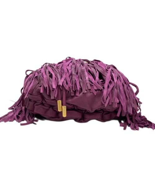 ETRO（エトロ）ETRO (エトロ) タッセルフリンジショルダーバッグ パープルの古着・服飾アイテム