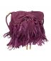 ETRO（エトロ）の古着「タッセルフリンジショルダーバッグ」｜パープル