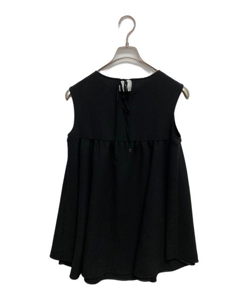 Aveniretoile（アベニールエトワール）Aveniretoile (アベニールエトワール) バックリボンフレアブラウス ブラック サイズ:SIZE 36の古着・服飾アイテム