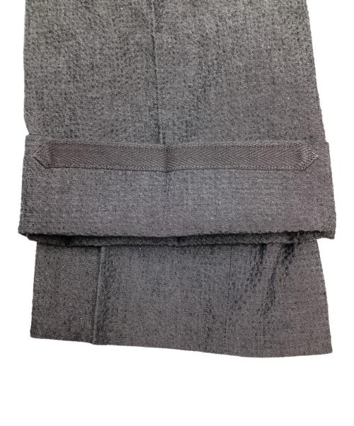 BOSS HUGO BOSS（ボス ヒューゴボス）BOSS HUGO BOSS (ボス ヒューゴボス) シアサッカーセットアップスーツ グレー サイズ:SIZE L (44)の古着・服飾アイテム