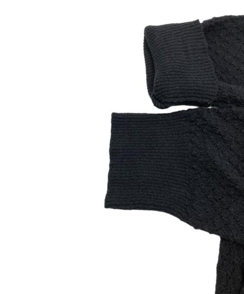 GANNI（ガニー）GANNI (ガニー) 七分丈ニット ブラック サイズ:SIZE Ｓの古着・服飾アイテム