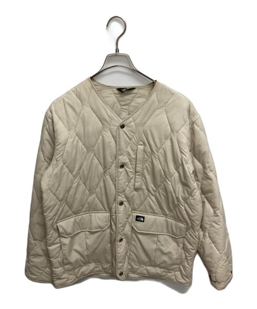 THE NORTH FACE（ザ ノース フェイス）THE NORTH FACE (ザ ノース フェイス) HEAT LINE CARDIGAN/ヒートラインカーディガン ベージュ サイズ:SIZE　Lの古着・服飾アイテム