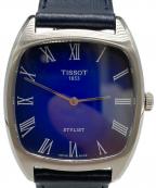 TISSOTティソ）の古着「リストウォッチ」｜ブルーグラデーション