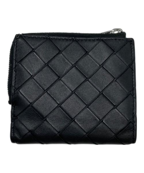 BOTTEGA VENETA（ボッテガベネタ）BOTTEGA VENETA (ボッテガベネタ) 2つ折り財布 ブラック サイズ:不明の古着・服飾アイテム