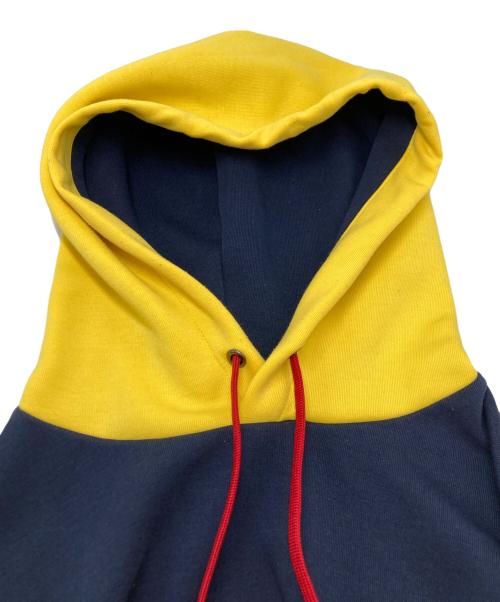 POLO RALPH LAUREN（ポロ・ラルフローレン）POLO RALPH LAUREN (ポロ・ラルフローレン) クレイジーパターンプルオーバーパーカー ネイビー サイズ:SIZE Sの古着・服飾アイテム