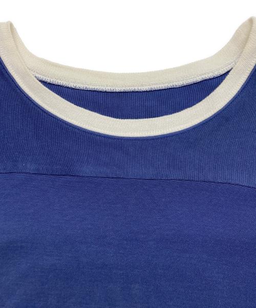 MM6 Maison Margiela（エムエムシックスメゾンマルジェラ）MM6 Maison Margiela (エムエムシックスメゾンマルジェラ) ナンバリングカットソー ブルー サイズ:SIZE Sの古着・服飾アイテム
