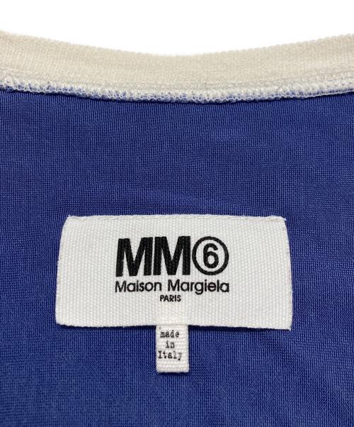 MM6 Maison Margiela（エムエムシックスメゾンマルジェラ）MM6 Maison Margiela (エムエムシックスメゾンマルジェラ) ナンバリングカットソー ブルー サイズ:SIZE Sの古着・服飾アイテム