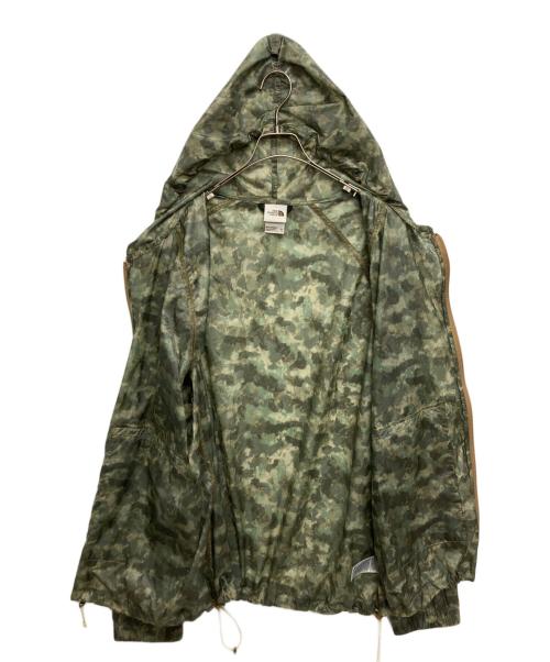 THE NORTH FACE（ザ ノース フェイス）THE NORTH FACE (ザ ノース フェイス) カモフラナイロンジャケット グリーン×カーキ サイズ:SIZE XXLの古着・服飾アイテム