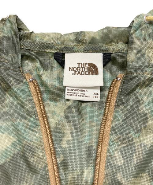 THE NORTH FACE（ザ ノース フェイス）THE NORTH FACE (ザ ノース フェイス) カモフラナイロンジャケット グリーン×カーキ サイズ:SIZE XXLの古着・服飾アイテム