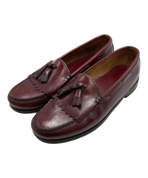 G.H.BASS（ジーエイチバス）G.H.BASS (ジーエイチバス) タッセルローファー バーガンディー サイズ:SIZE US9.5の古着・服飾アイテム