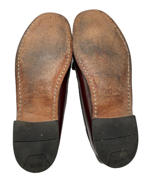 G.H.BASS（ジーエイチバス）G.H.BASS (ジーエイチバス) タッセルローファー バーガンディー サイズ:SIZE US9.5の古着・服飾アイテム