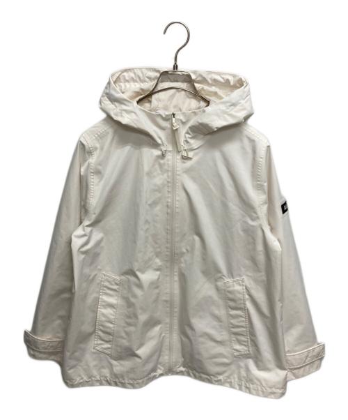 AIGLE（エーグル）AIGLE (エーグル) 2レイヤーフーデッドジャケット ホワイト サイズ:SIZE 40の古着・服飾アイテム