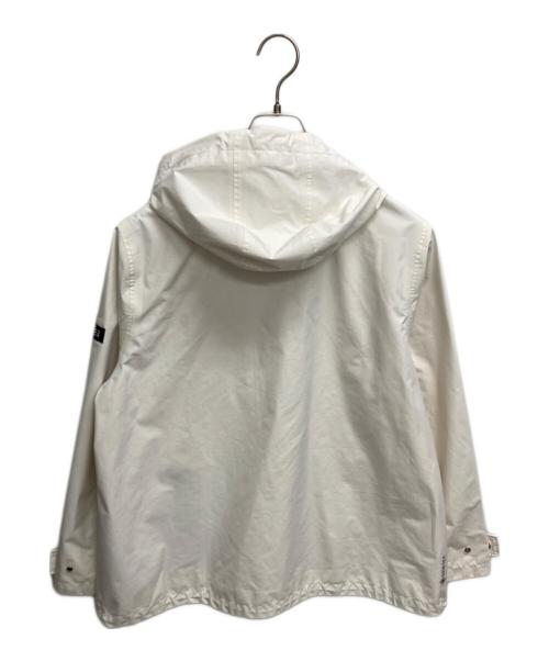 AIGLE（エーグル）AIGLE (エーグル) 2レイヤーフーデッドジャケット ホワイト サイズ:SIZE 40の古着・服飾アイテム