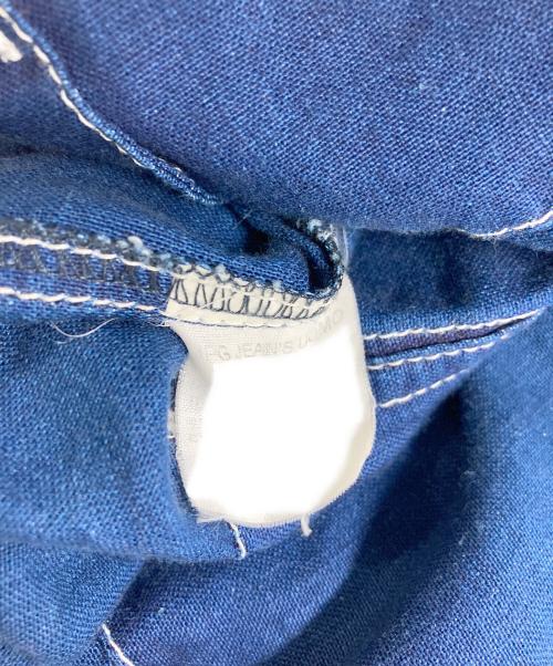 Jean Paul GAULTIER JEANS（ジャンポールゴルチエジーンズ）Jean Paul GAULTIER JEANS (ジャンポールゴルチエジーンズ) コットンリネンジャケット インディゴ サイズ:SIZE 50の古着・服飾アイテム