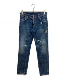 DSQUARED2（ディースクエアード）の古着「デニムパンツ」｜インディゴ