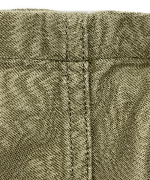 HYKE（ハイク）HYKE (ハイク) BACK SATIN BAKER PANTS カーキ サイズ:SIZE1の古着・服飾アイテム