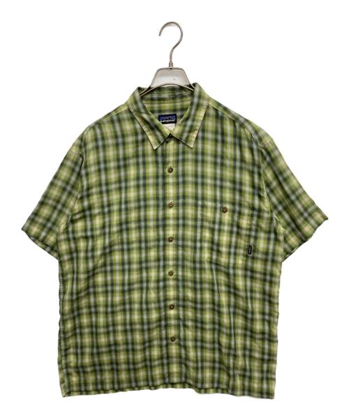 Patagonia（パタゴニア）Patagonia (パタゴニア) チェックシャツ グリーン サイズ:SIZE Mの古着・服飾アイテム