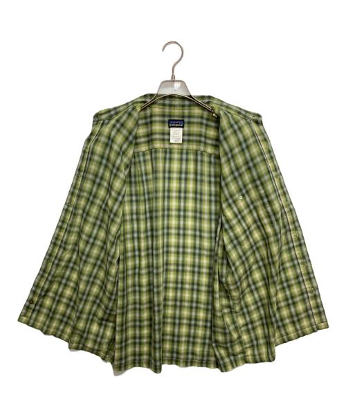 Patagonia（パタゴニア）Patagonia (パタゴニア) チェックシャツ グリーン サイズ:SIZE Mの古着・服飾アイテム