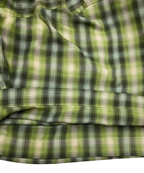 Patagonia（パタゴニア）Patagonia (パタゴニア) チェックシャツ グリーン サイズ:SIZE Mの古着・服飾アイテム