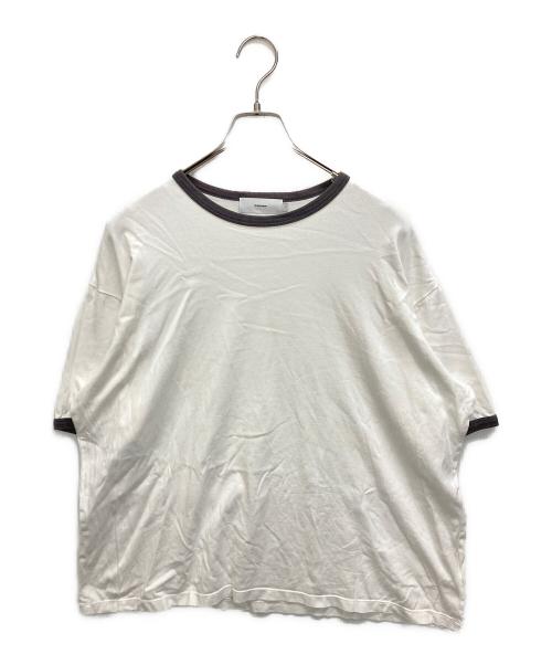 Graphpaper（グラフペーパー）Graphpaper (グラフペーパー) リンガーTシャツ ホワイト サイズ:SIZE 1の古着・服飾アイテム