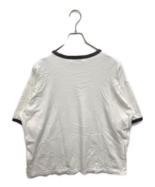 Graphpaper（グラフペーパー）Graphpaper (グラフペーパー) リンガーTシャツ ホワイト サイズ:SIZE 1の古着・服飾アイテム