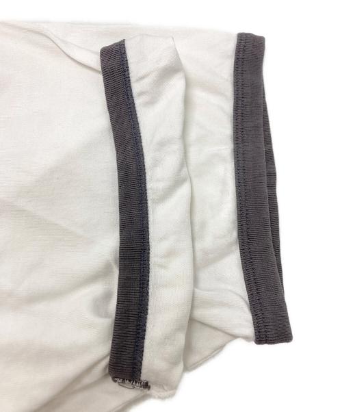 Graphpaper（グラフペーパー）Graphpaper (グラフペーパー) リンガーTシャツ ホワイト サイズ:SIZE 1の古着・服飾アイテム