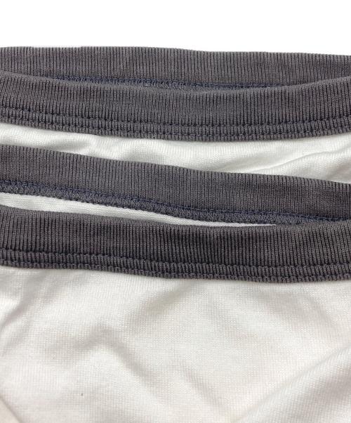 Graphpaper（グラフペーパー）Graphpaper (グラフペーパー) リンガーTシャツ ホワイト サイズ:SIZE 1の古着・服飾アイテム