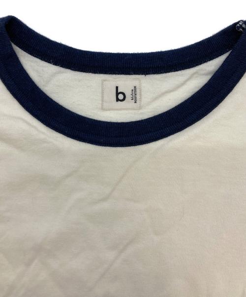 blurhms ROOTSTOCK（ブラームスルーツストック）blurhms ROOTSTOCK (ブラームスルーツストック) otton Rayon 88/12 Trim Tee アイボリー サイズ:SIZE 2の古着・服飾アイテム