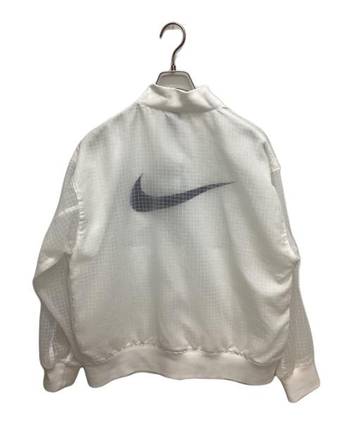 NIKE（ナイキ）NIKE (ナイキ) ESSENTIALS WOVEN ボンバージャケット ホワイト サイズ:SIZE XLの古着・服飾アイテム