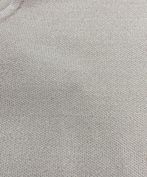 anuans（アニュアンス）anuans (アニュアンス) プリーツドッキングニットワンピース ベージュ サイズ:SIZE Sの古着・服飾アイテム